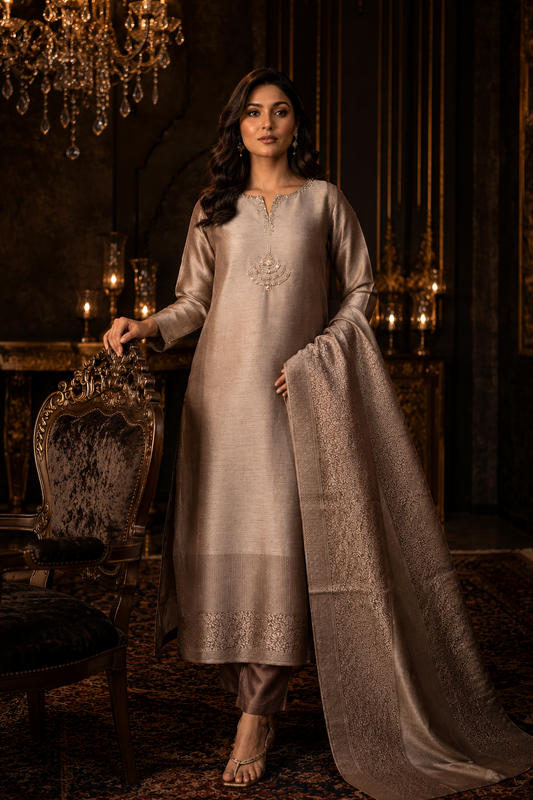 Kanchi Tissue Designer Suit Set