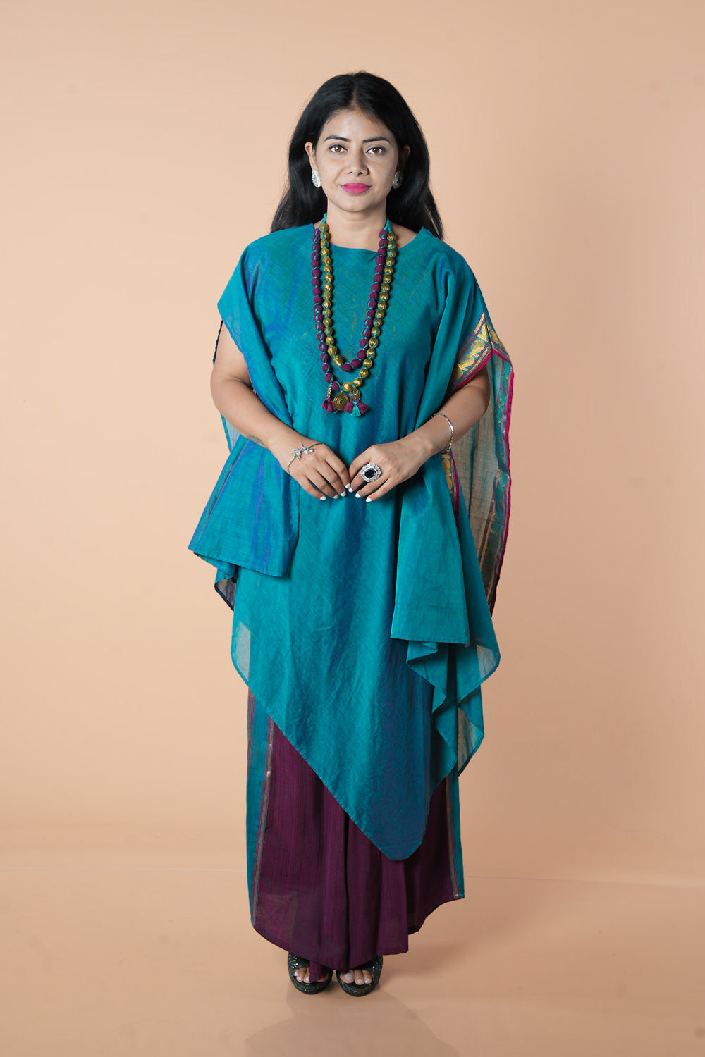 Fusion Wear with South indain Kaftan