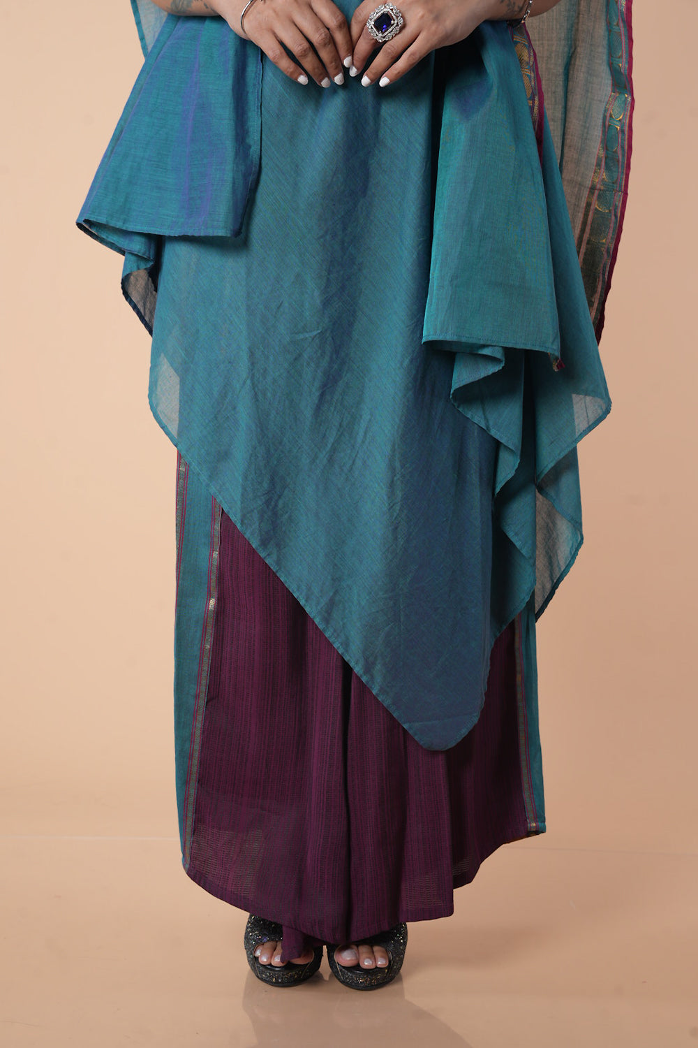 Fusion Wear with South indain Kaftan