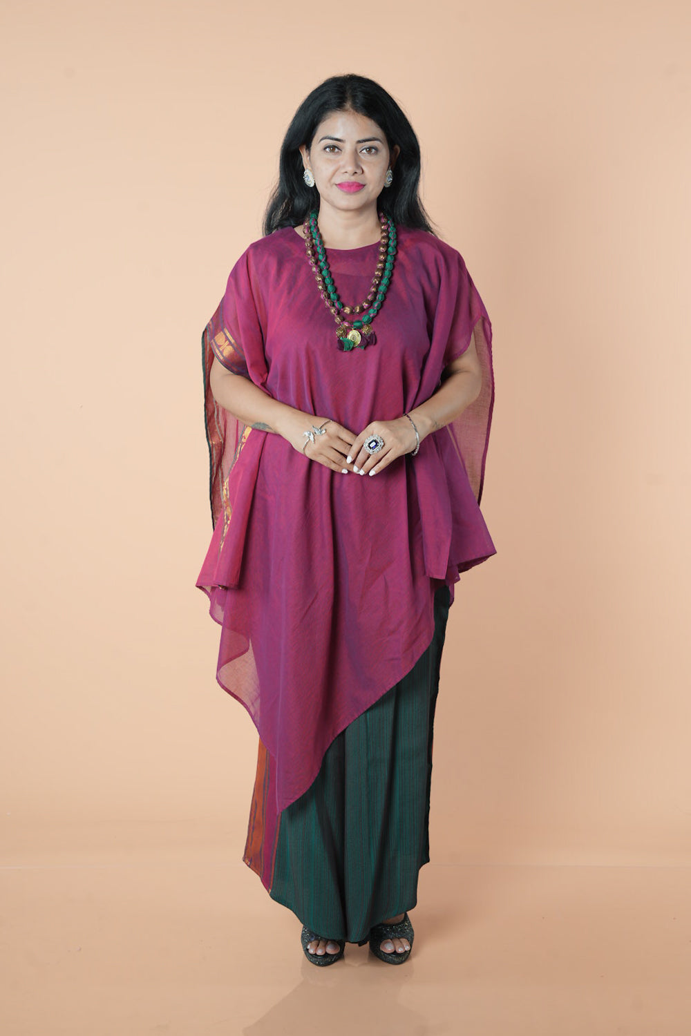 Fusion Wear with South indain Kaftan