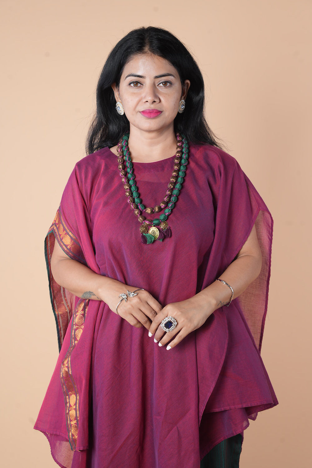 Fusion Wear with South indain Kaftan