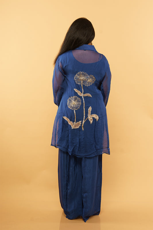 Handwork Viscose Organza Designer cordset