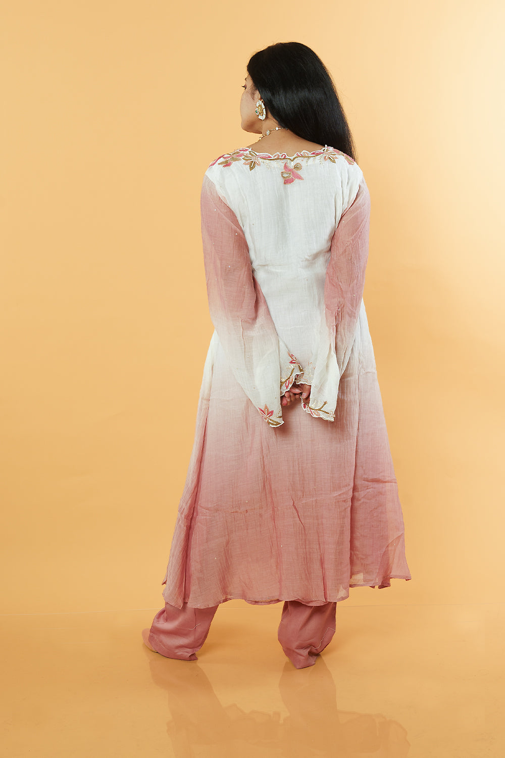 Peah Pure Banaras Mulchanderi with handwork Jacket