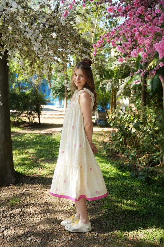 Ruffle Mulcotton Frock