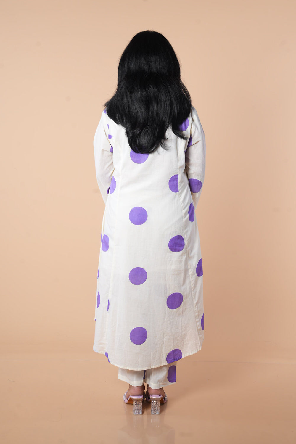 Block Print Polka Dots mulcotton cordset