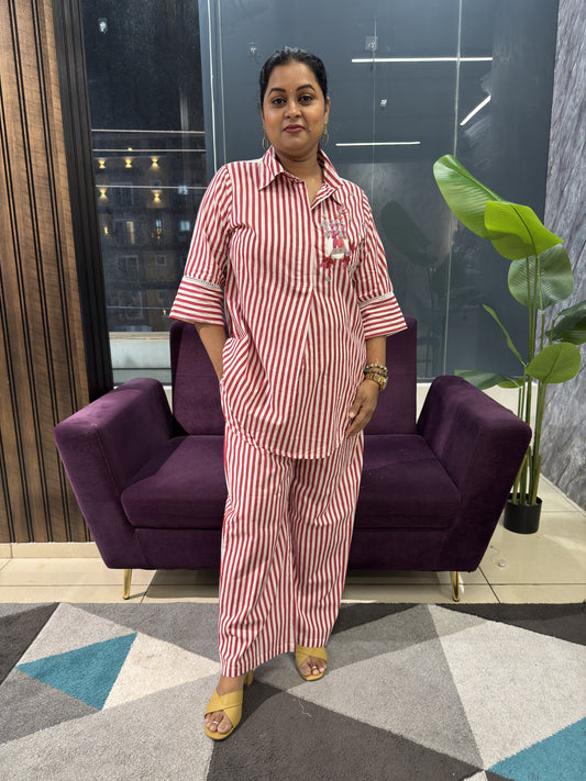 Simple Classy Cordset with trendy Jacket