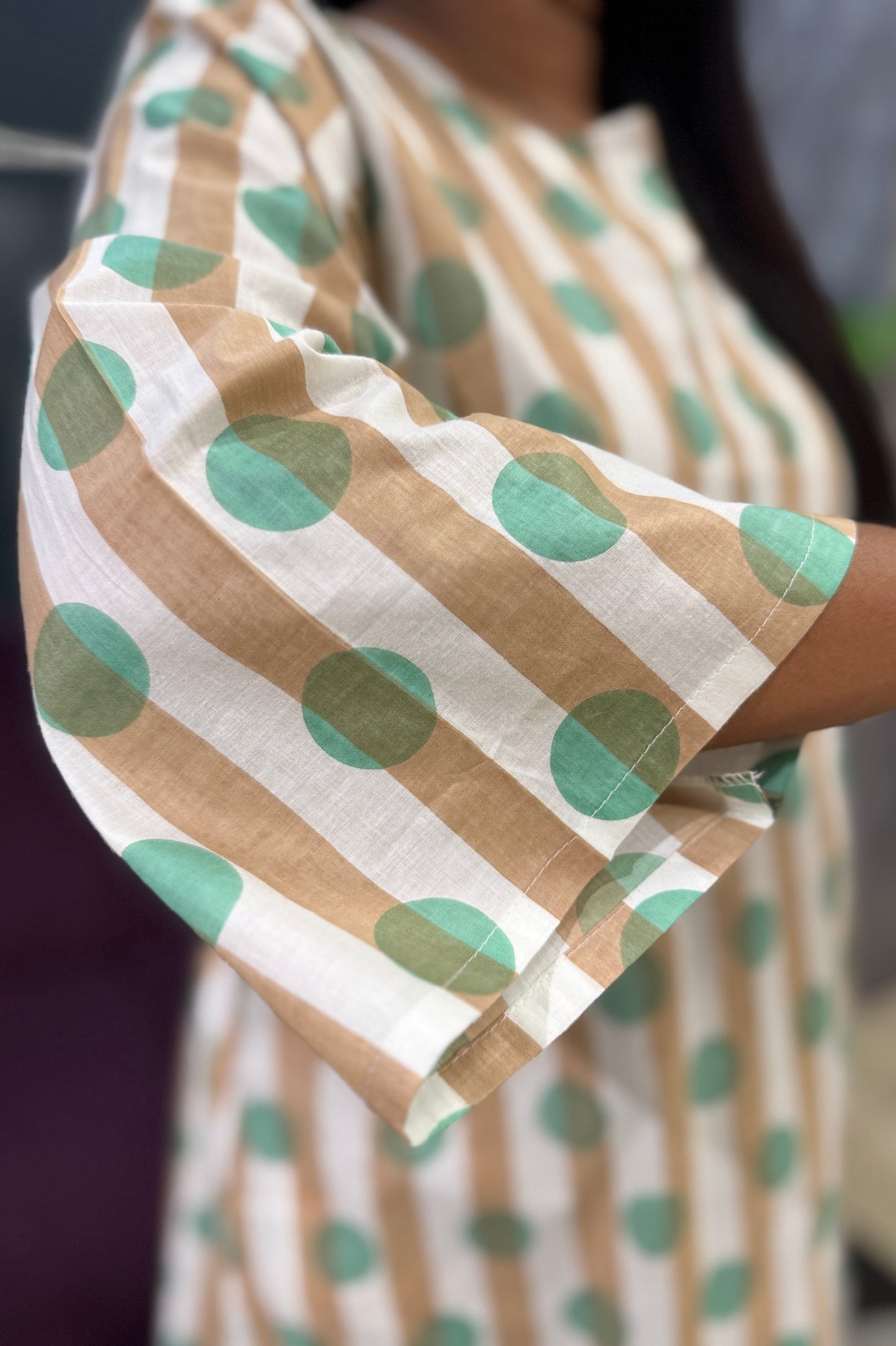 Polka Dots Cotton Co-Ordset