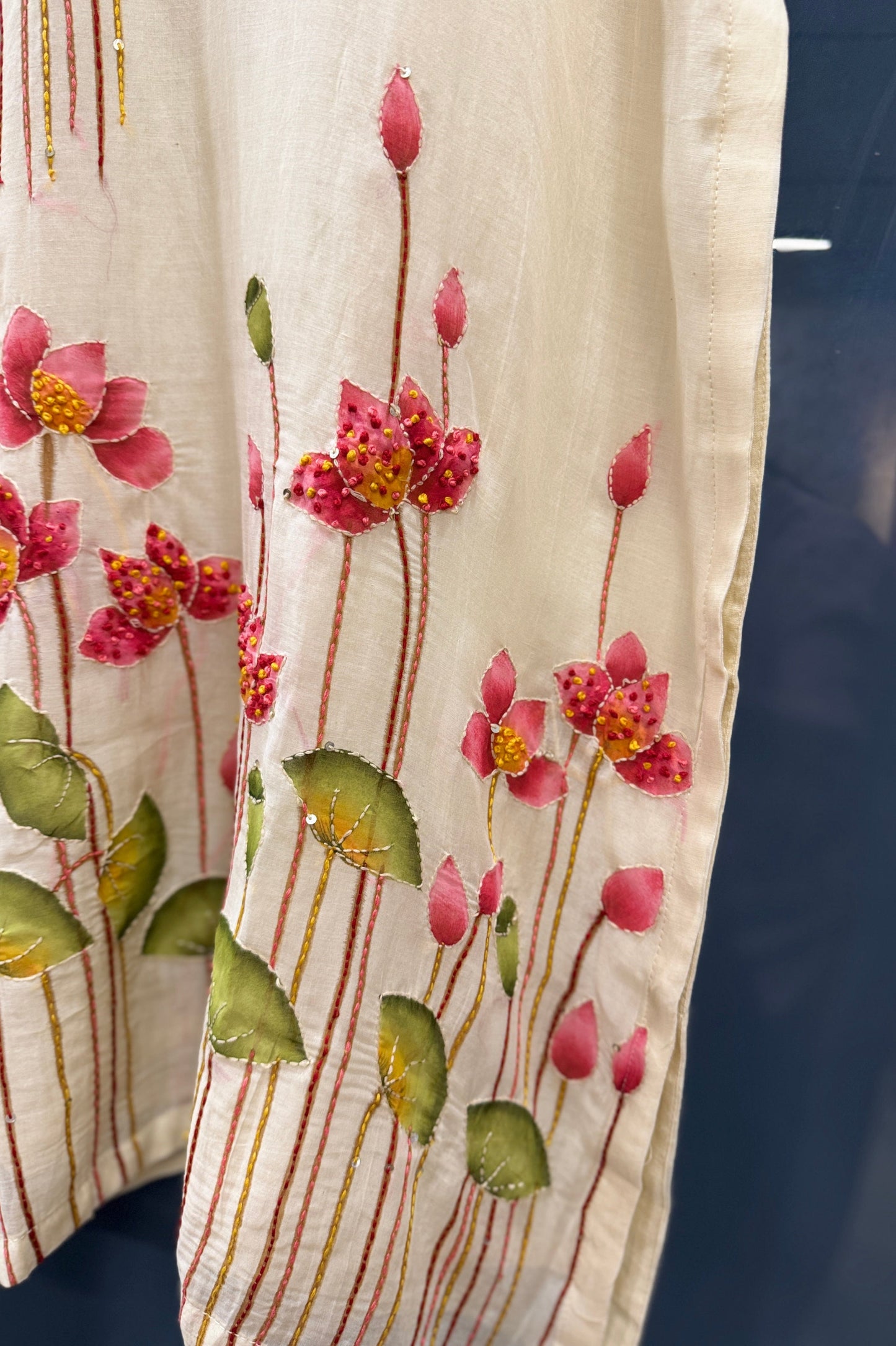Mulchanderi Pichwai suit set