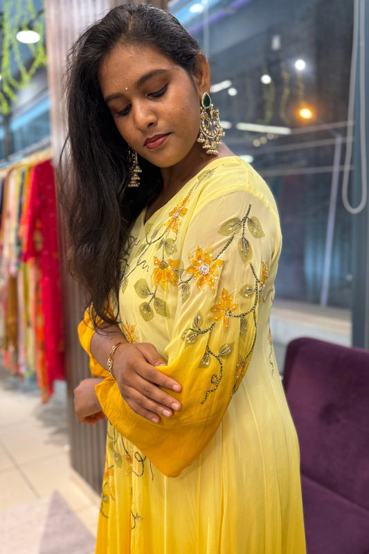 Vanya Gorgette Designer Suit Set