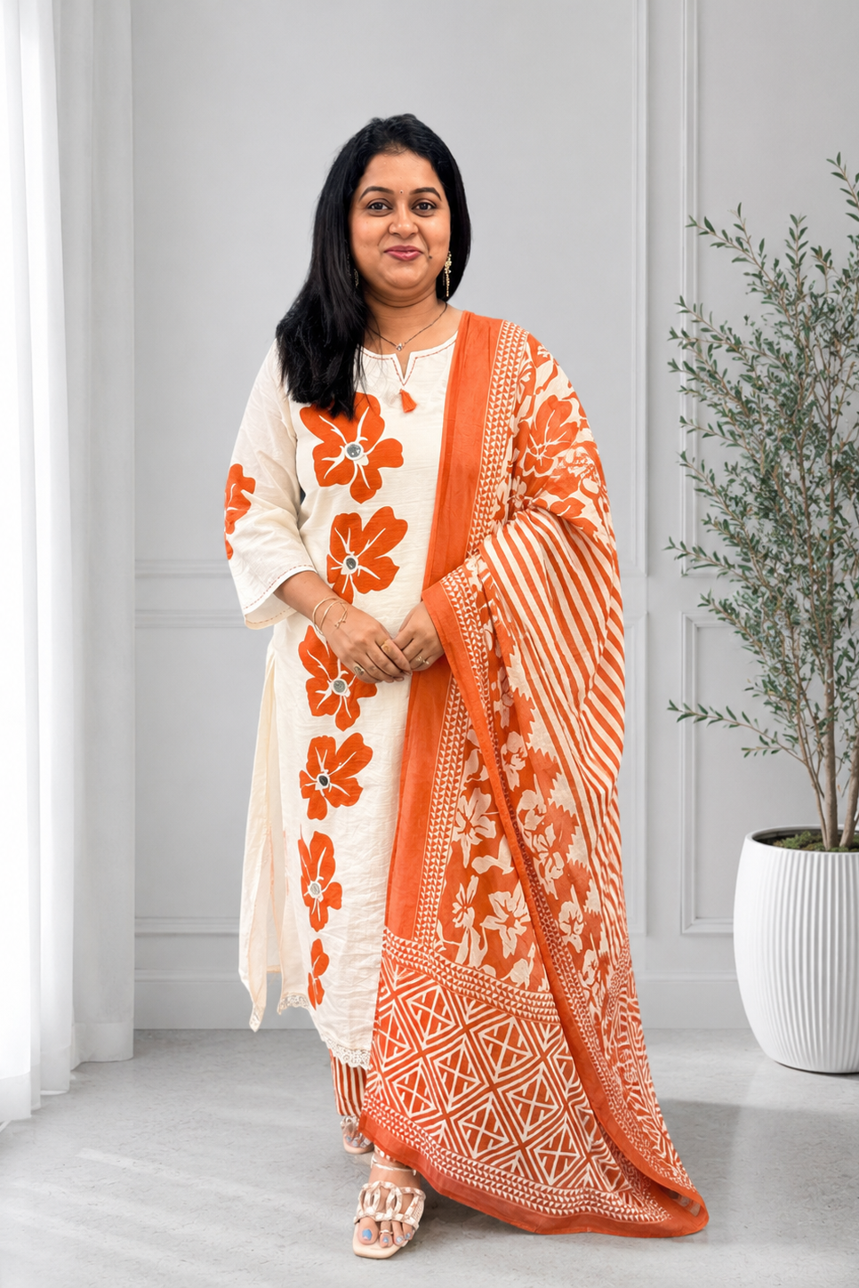 Bloom Cotton Suit Set