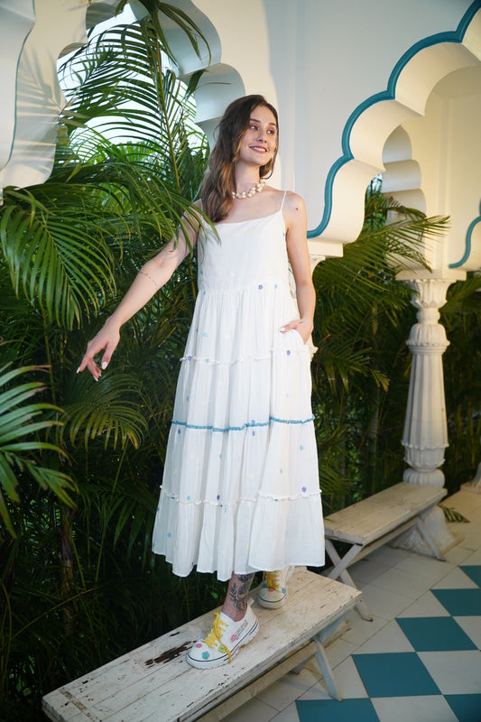 Mulcotton Short Shrug Pattern Frock