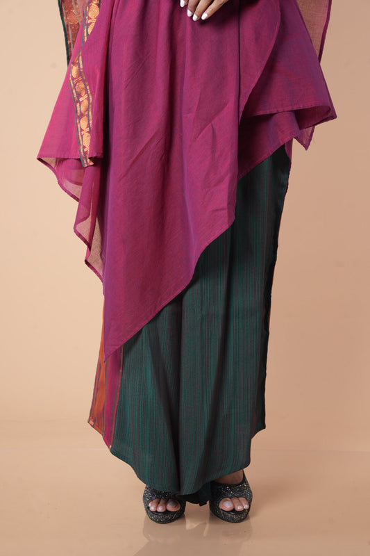 Fusion Wear with South indain Kaftan