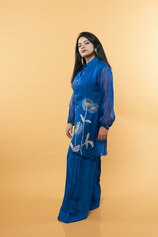 Handwork Viscose Organza Designer cordset