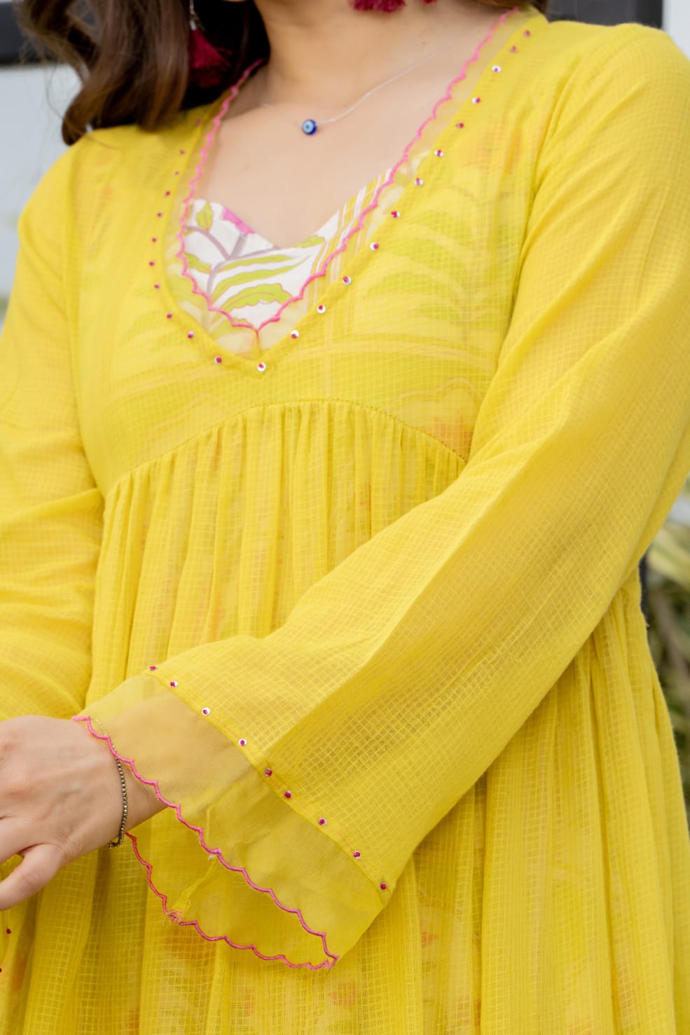 Premium Kota Doriya Printed Inner Suit Set