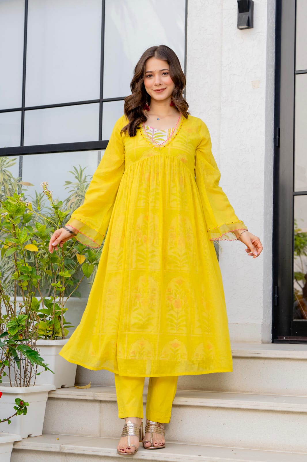 Premium Kota Doriya Printed Inner Suit Set