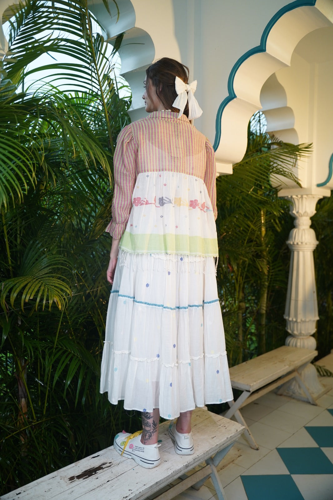 Mulcotton Short Shrug Pattern Frock