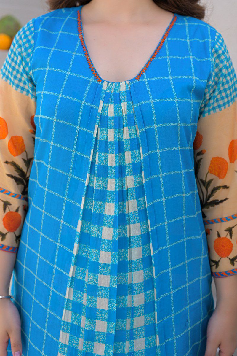 Oceara Mulcotton Kurti pant set