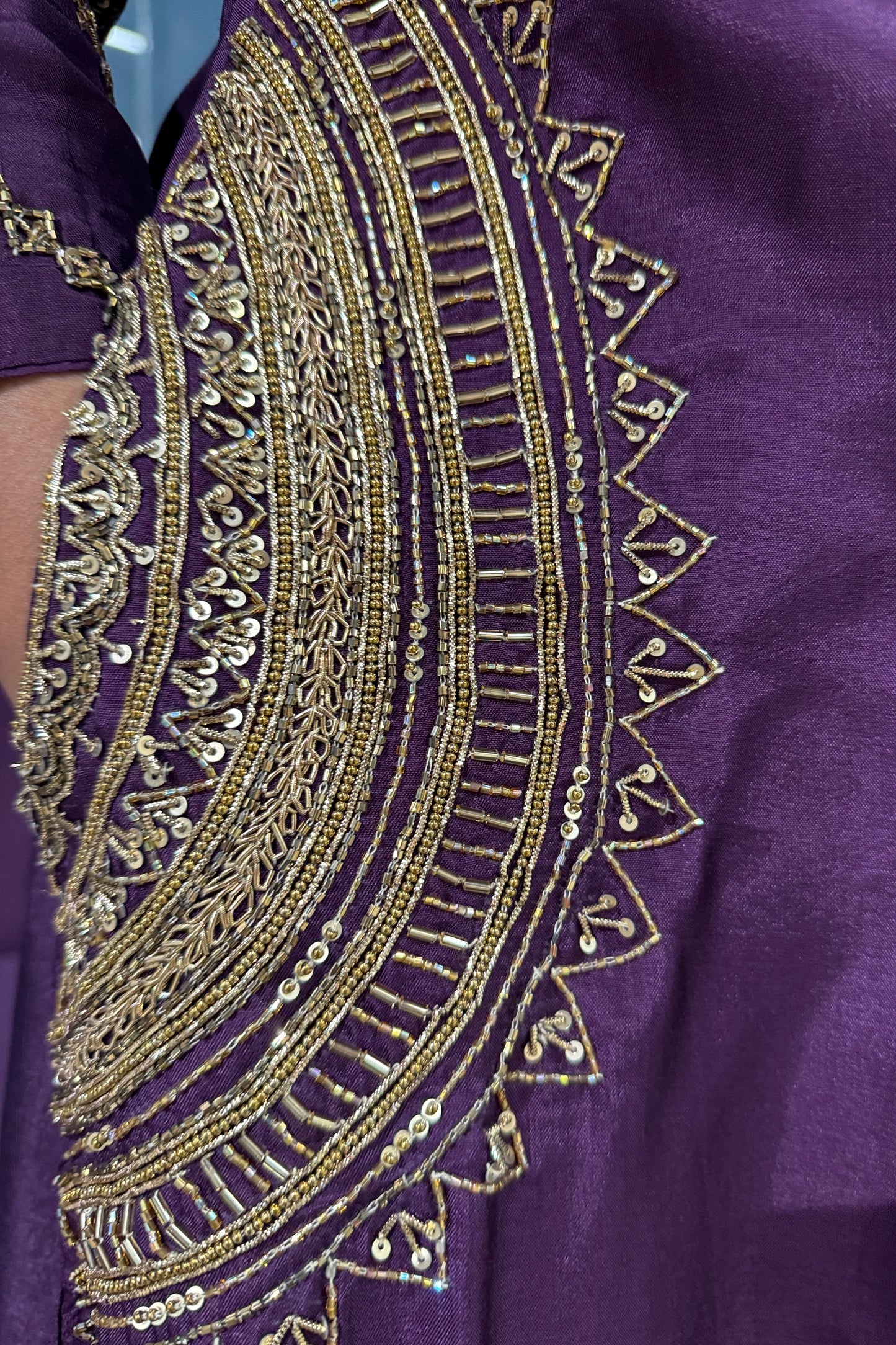 Iraa Dola silk Angrakha Designer Suit Set
