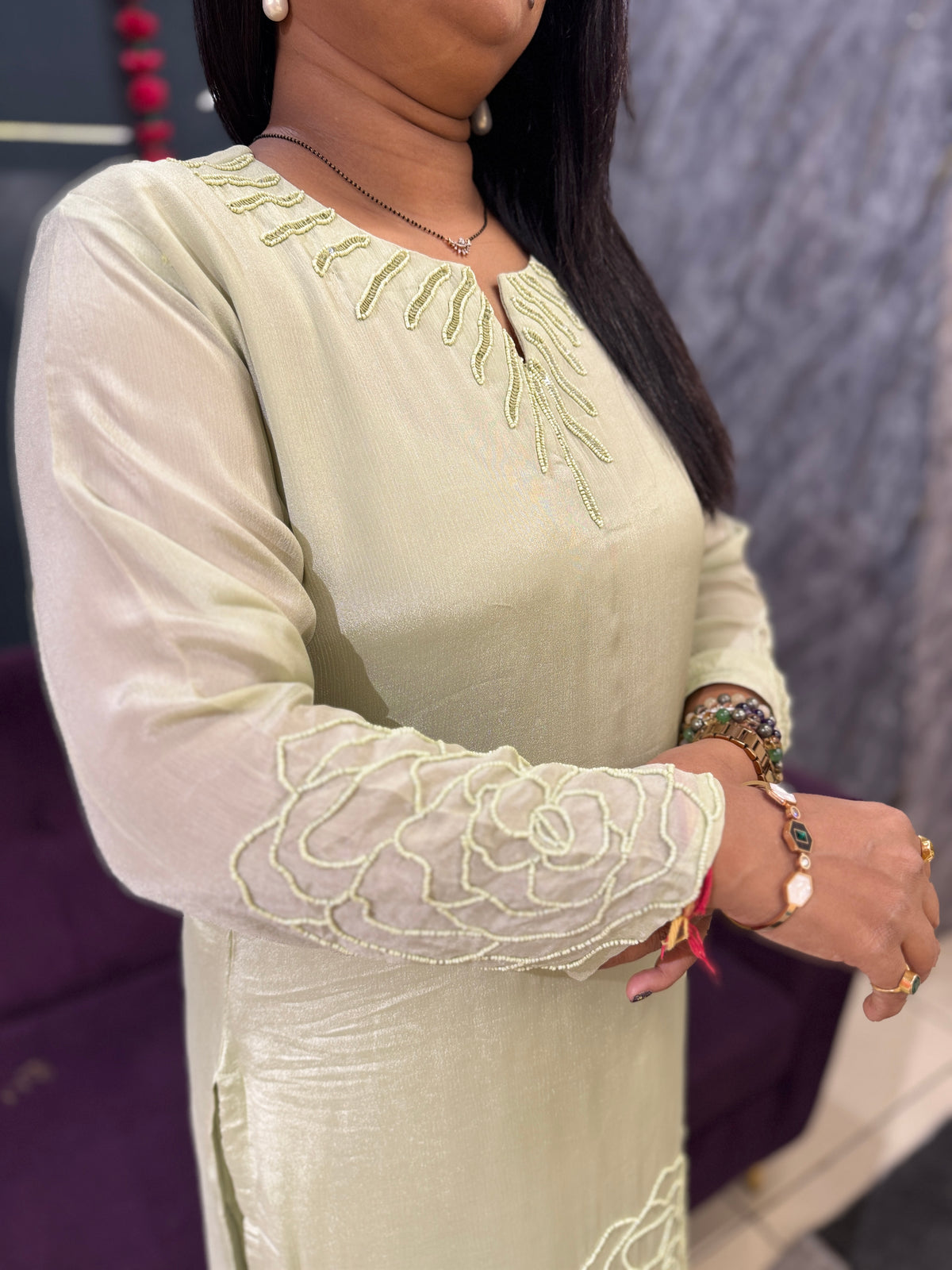 Lilia Chinnon designer Suit Set