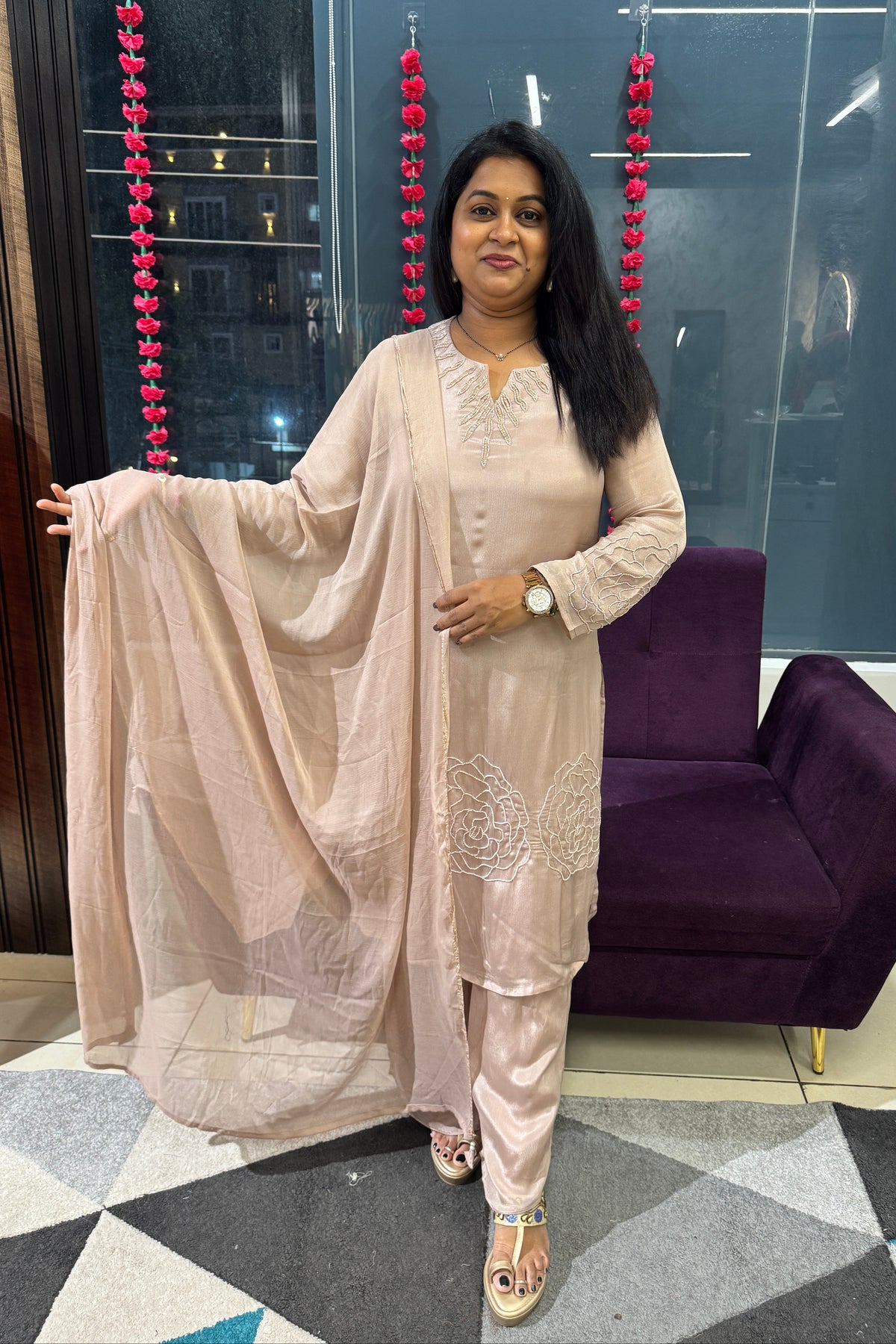 Lilia Chinnon designer Suit Set