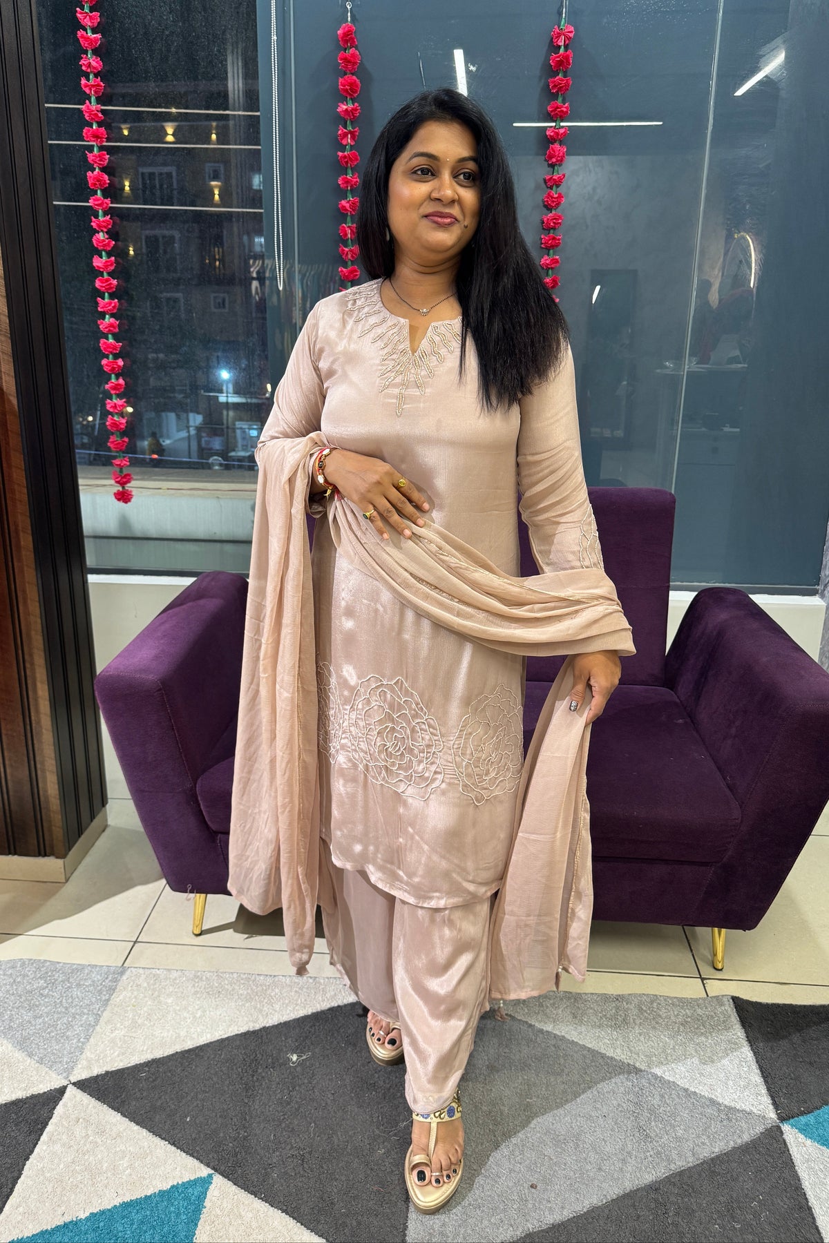 Lilia Chinnon designer Suit Set