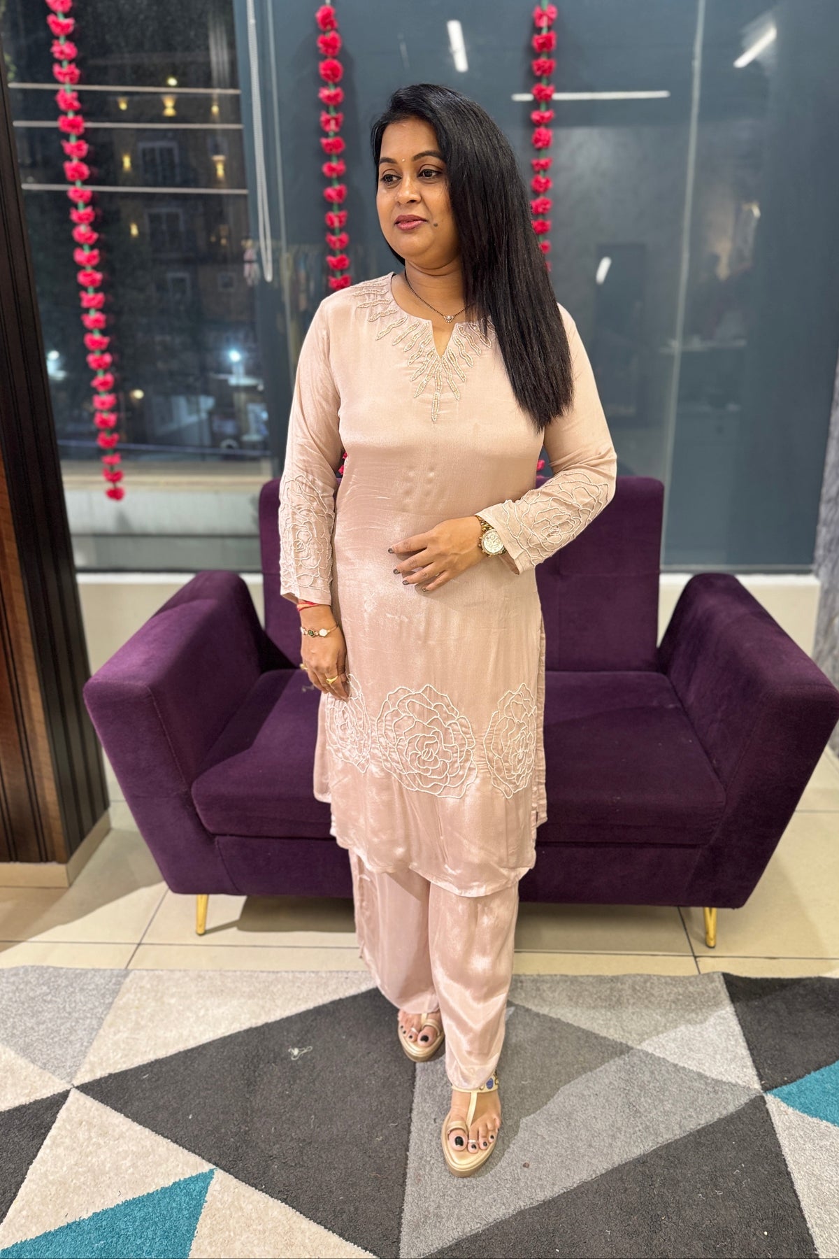 Lilia Chinnon designer Suit Set