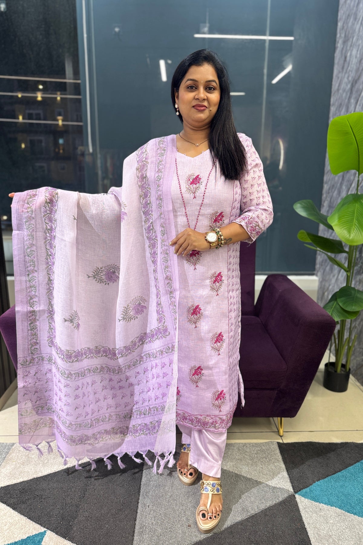 Zaria Lenin Kota Suit Set