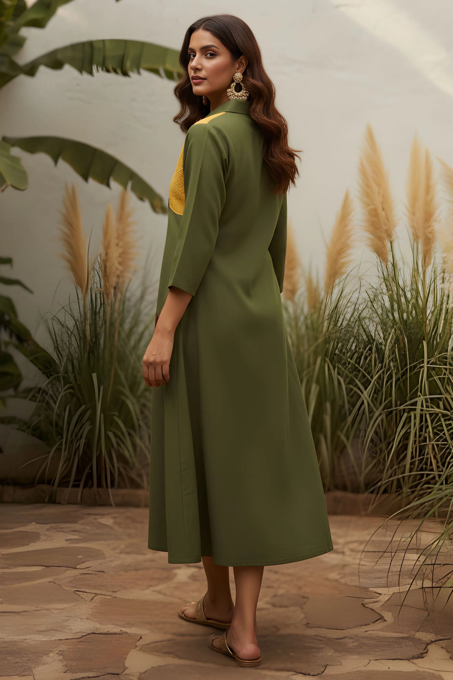 Aaria Aplique Frock