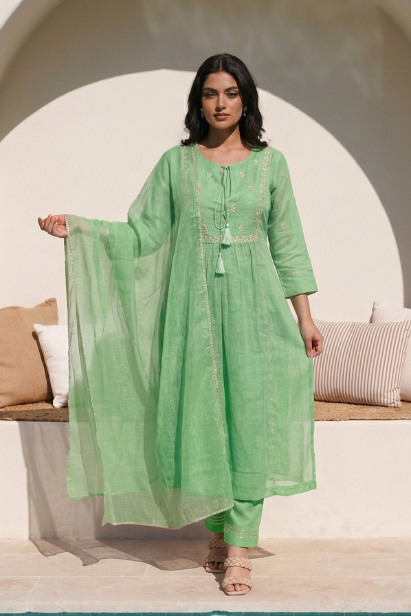 Premium Kota Doriya Suit Set
