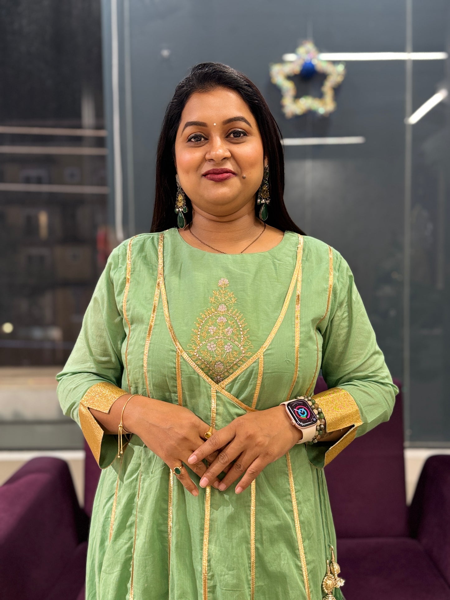 Angrakha Gota Patti Designer Suit Set