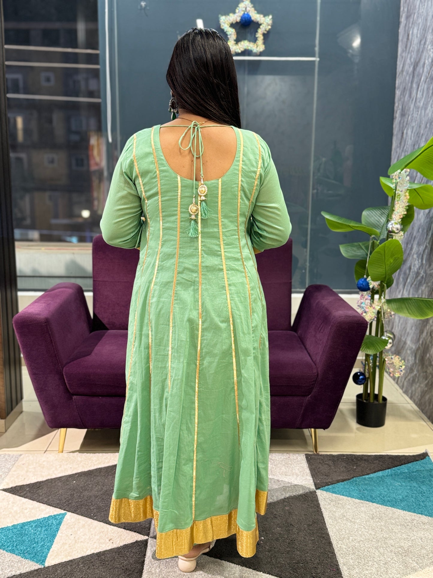 Angrakha Gota Patti Designer Suit Set