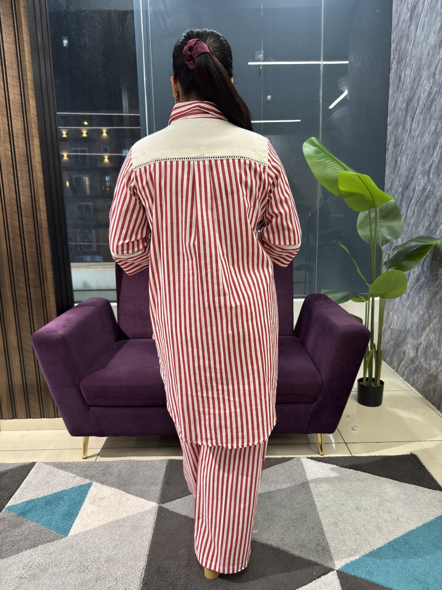 Simple Classy Cordset with trendy Jacket