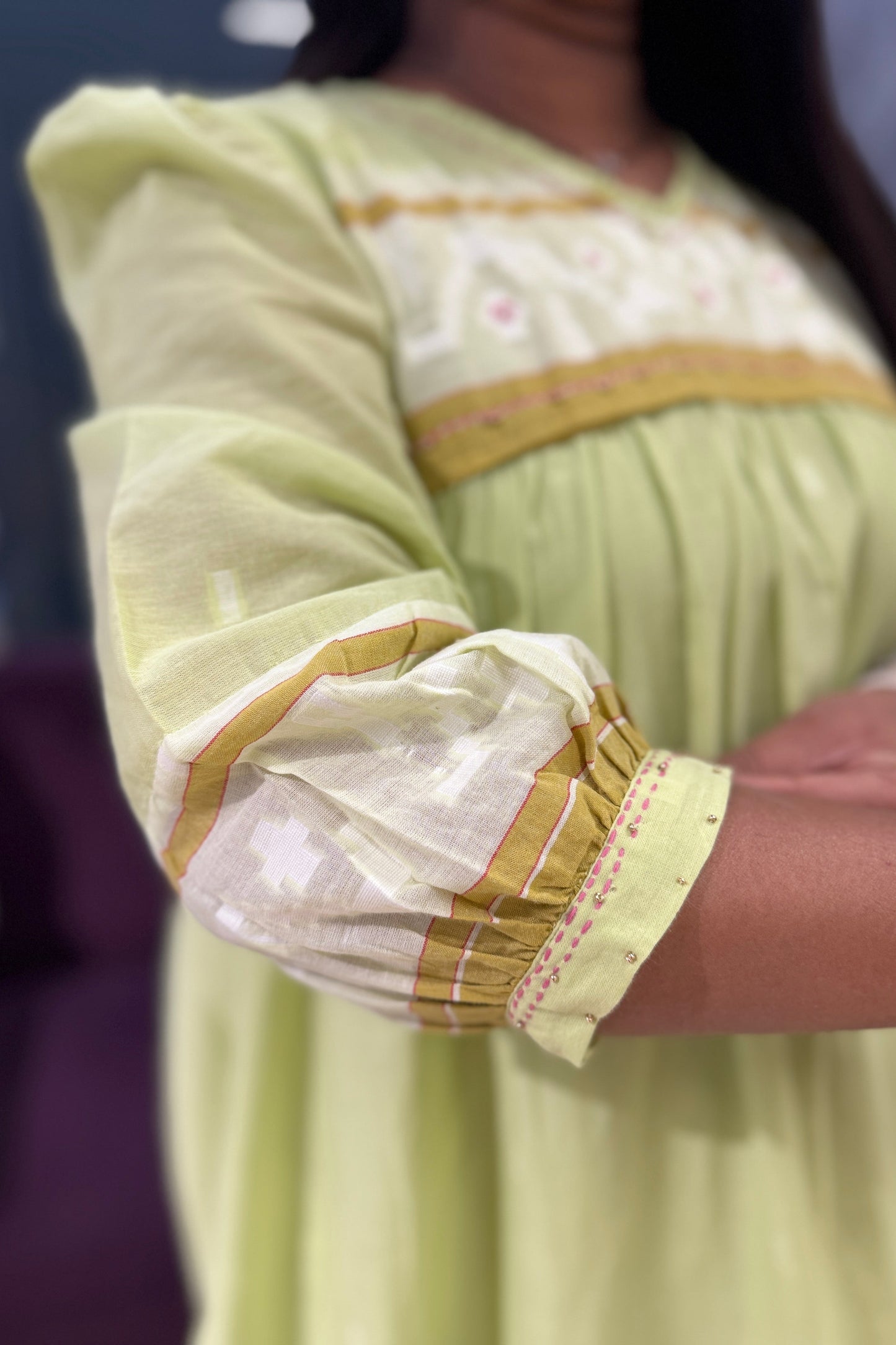 Jamdhani Mulcotton Frock