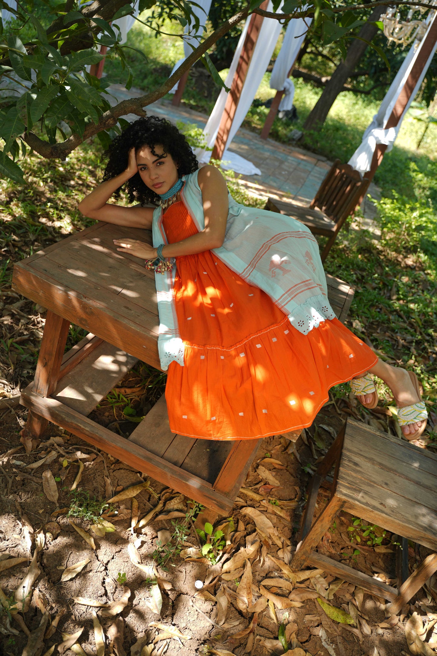 Shrug Pattern Mulcotton frock
