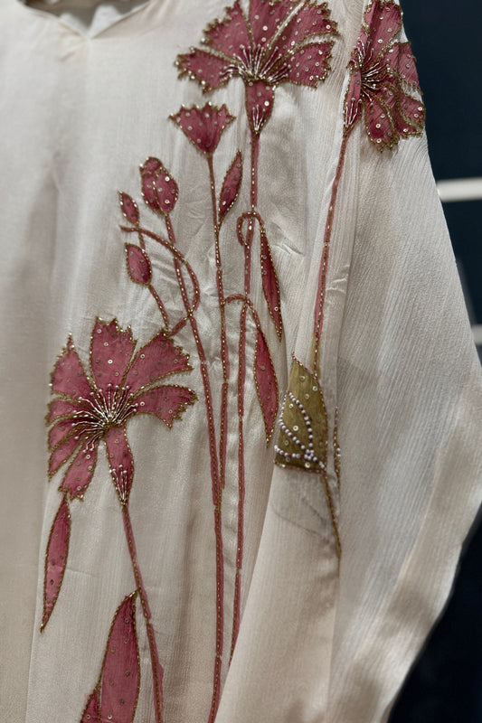 Handpaint Chinnon Handwork Suit Set