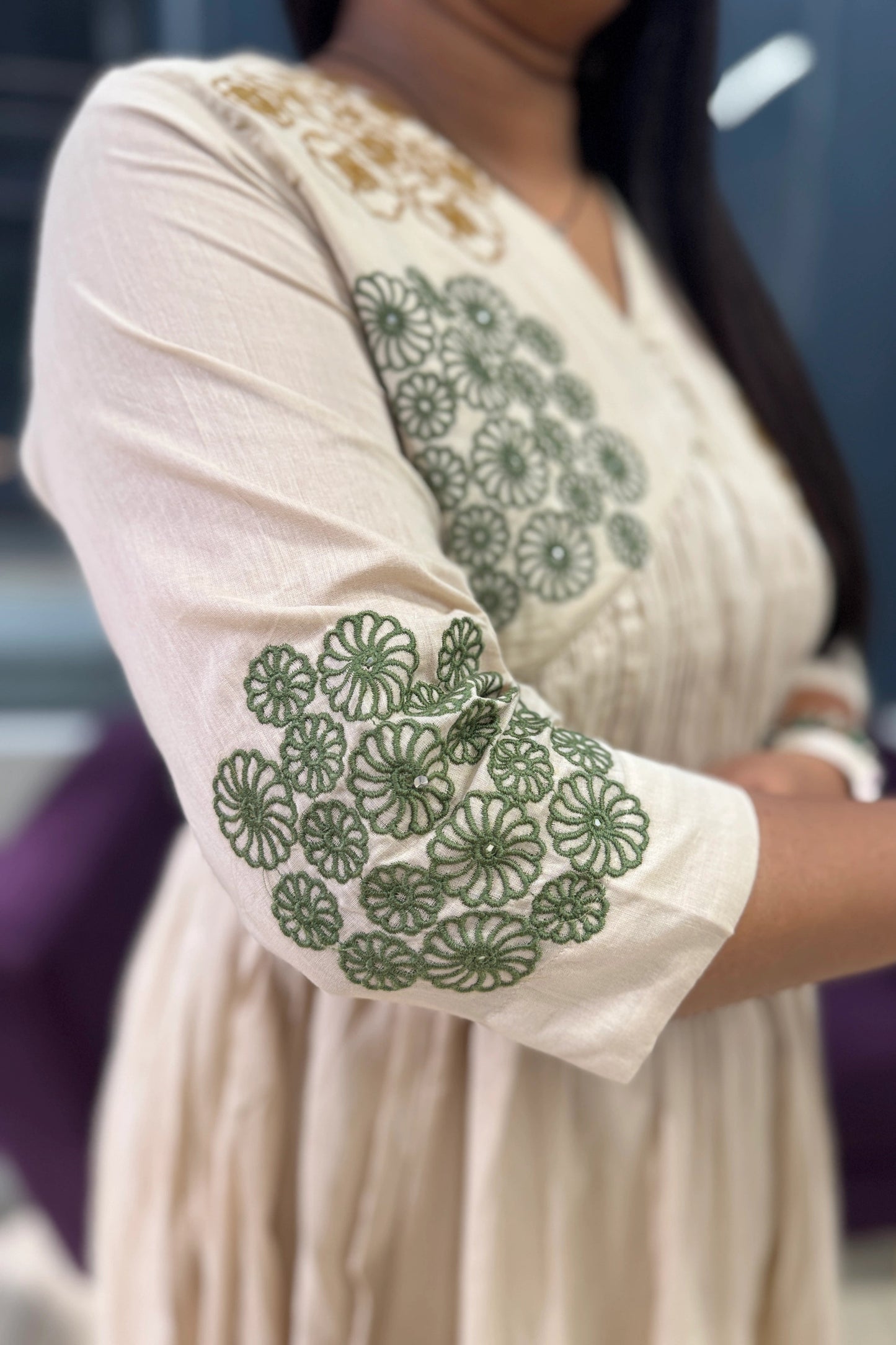 Alia Embroidery Kurti Pant