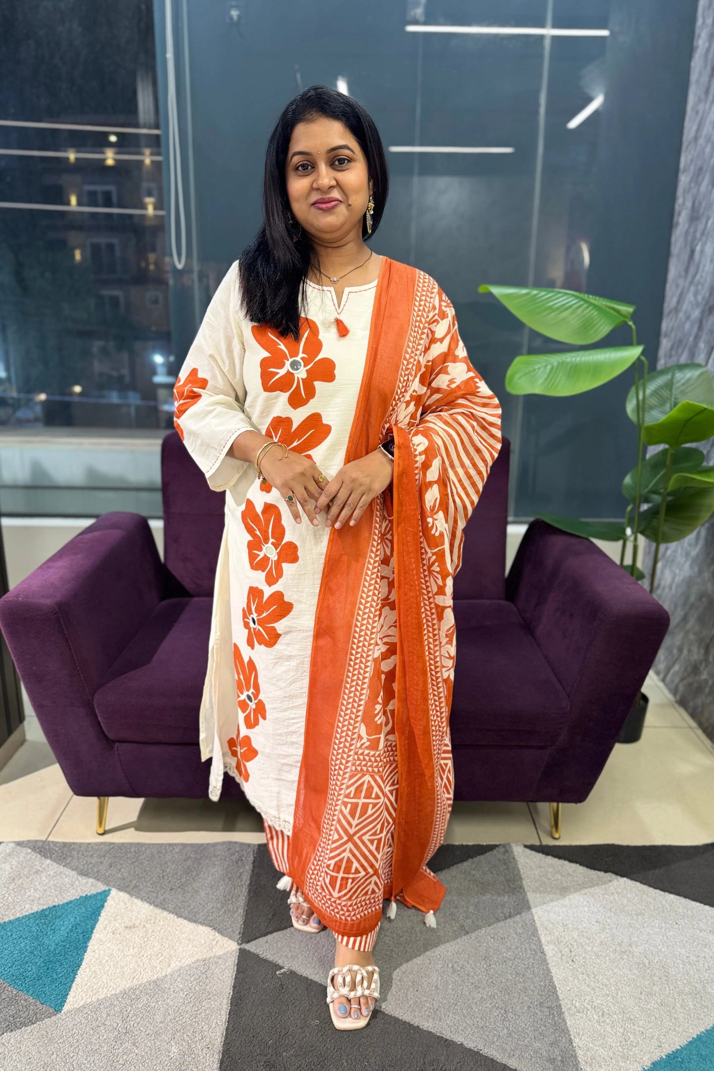 Bloom Cotton Suit Set