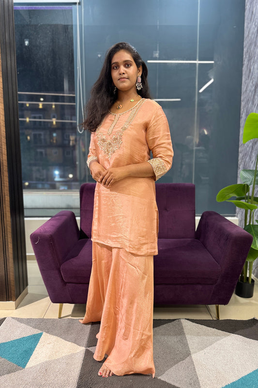 Zahra Designer Plazo Suit Set