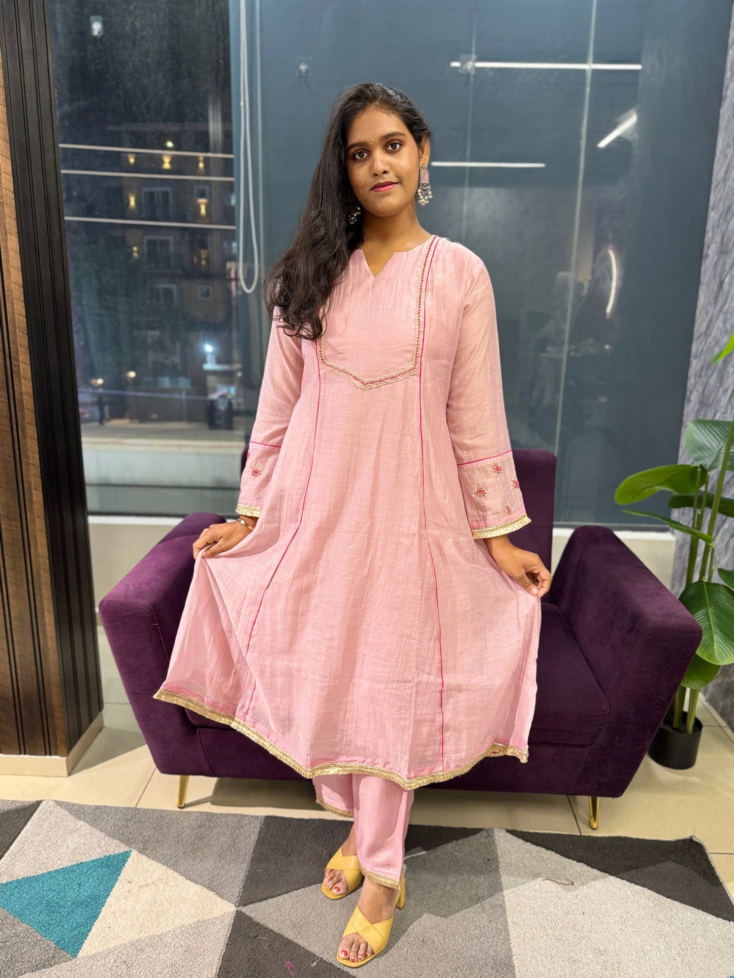 Juhi Designer Mulchanderi Suit Set