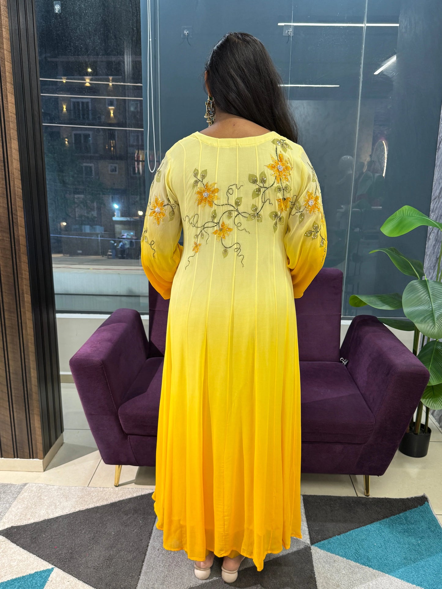 Vanya Gorgette Designer Suit Set