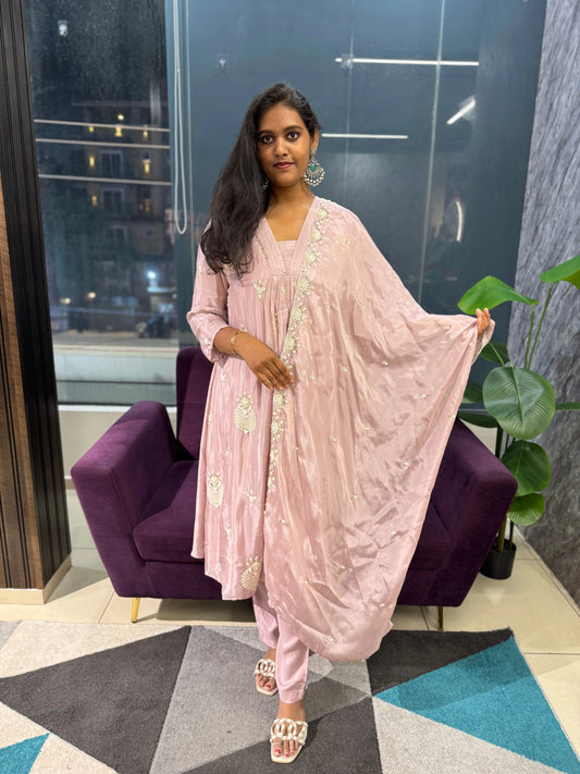 Aura Chinnon Designer Suit Set