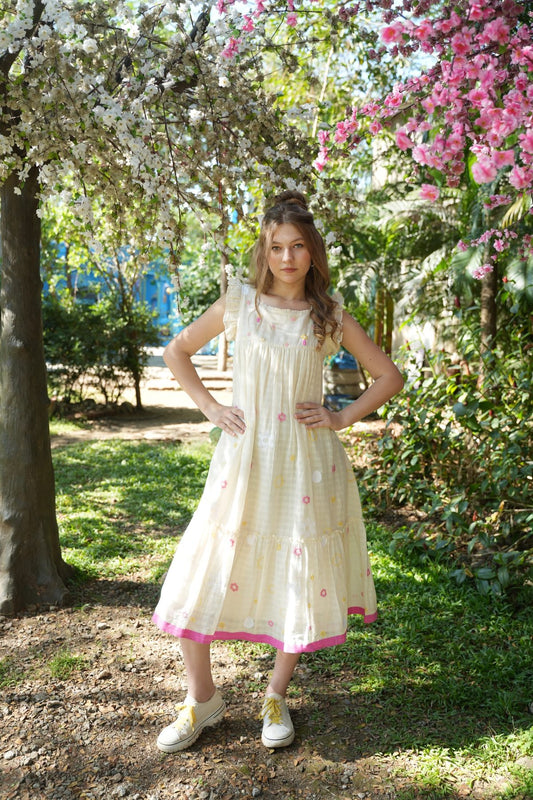 Ruffle Mulcotton Frock
