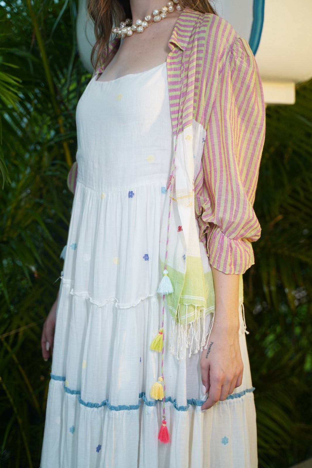 Mulcotton Short Shrug Pattern Frock