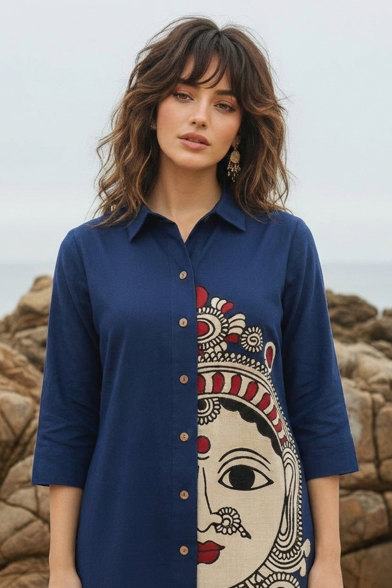 Mandala Shirt Dress